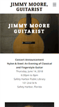 Mobile Screenshot of jimmymooreguitar.com